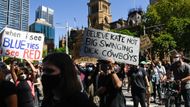 protesty Austrálie, ženy