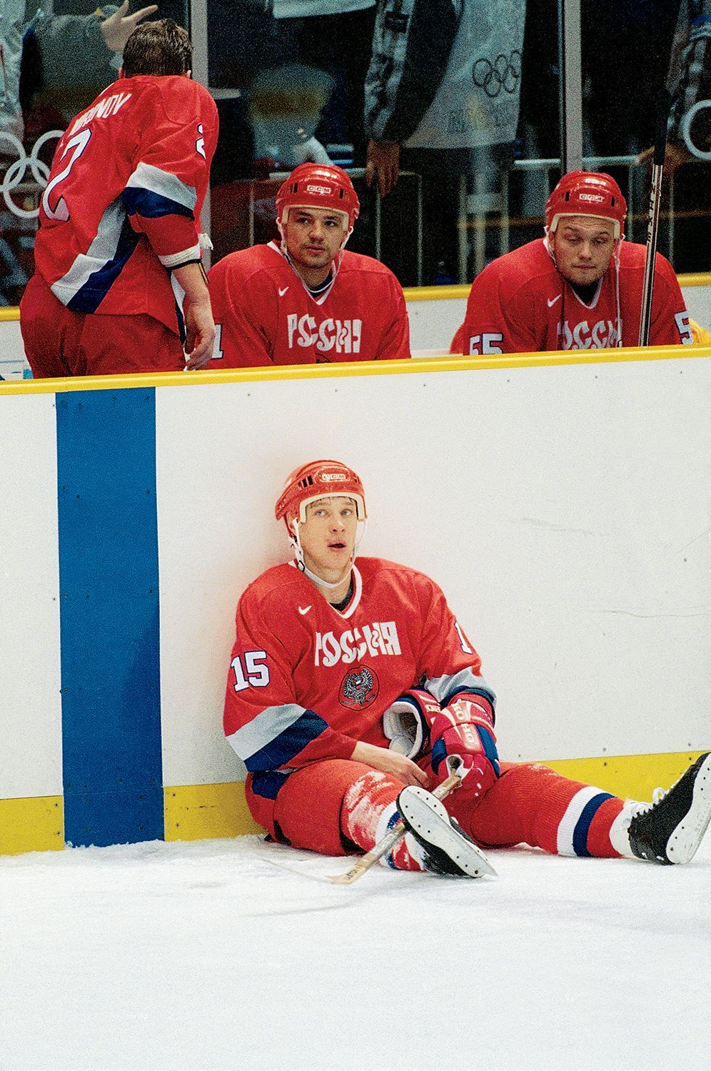 Herbert Slavík: hvězdy českého hokeje, fotoreportáž z NHL v době před OH v Naganu a snímky z Nagana