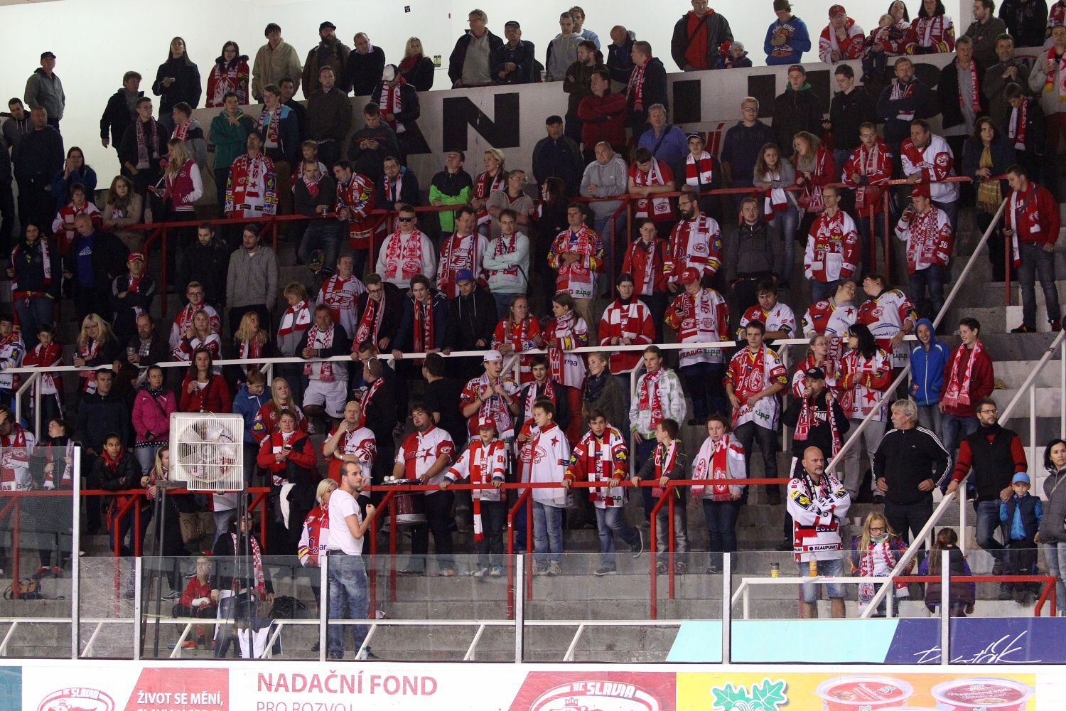 Slavia v první lize: fanoušci