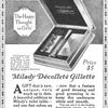 Jednorázové užití / Fotogalerie / Gillette / Před 120 lety požádal americký vynálezce King Camp Gillette o první patent na holicí strojek s vyměnitelnými čepelkami.