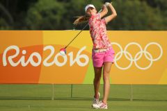 Golfistka Spilková zahrála na OH své nejlepší kolo a polepšila si