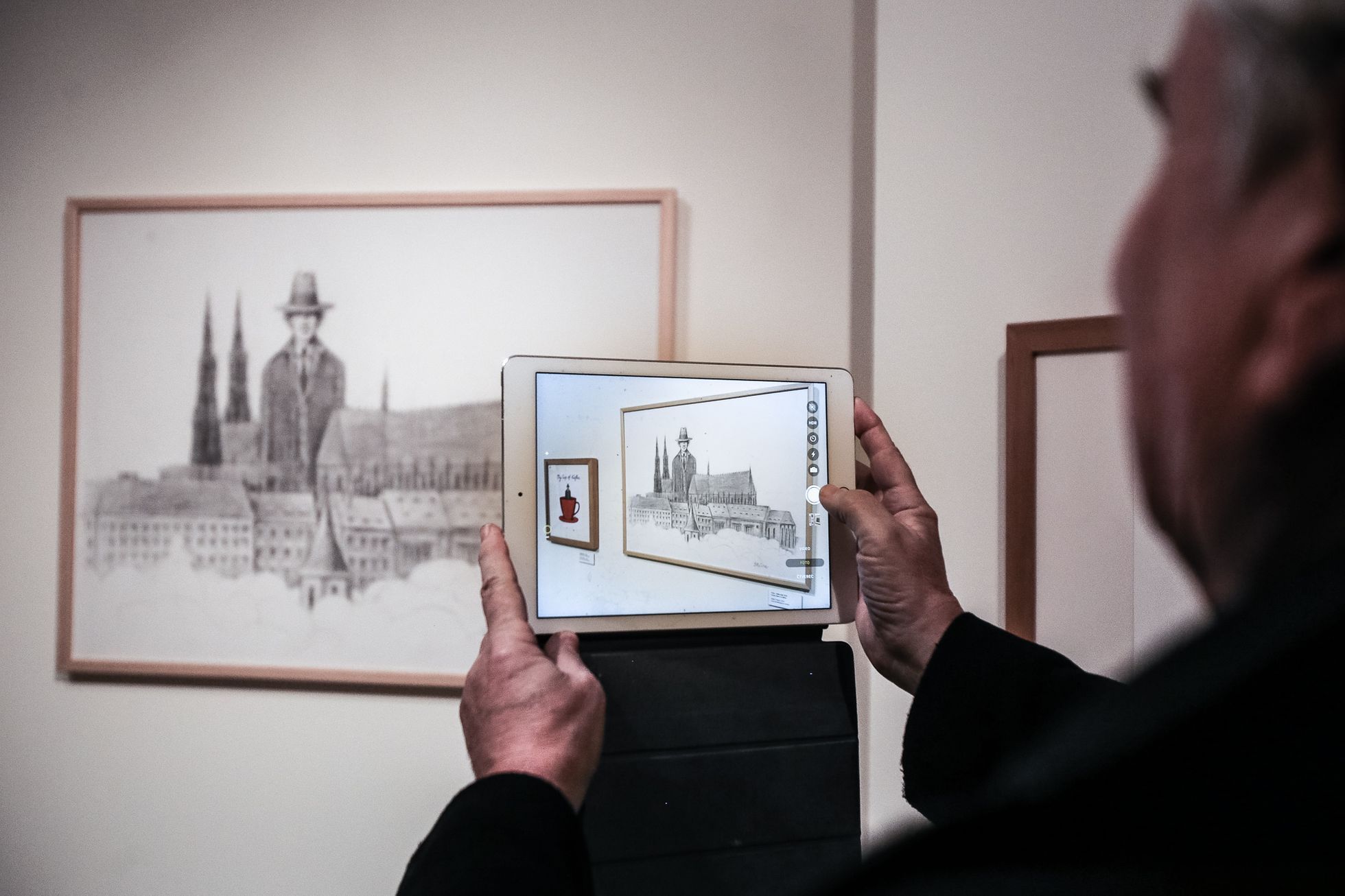 Jiří Slíva: Výstava Můj šálek Kafky