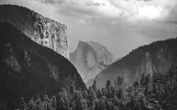 El Capitan v Yosemitském národním parku.