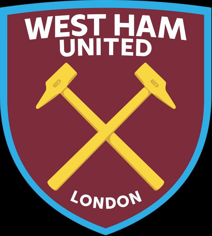 Nové logo West Hamu United.