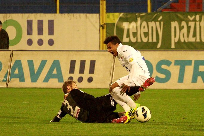 Ostrava vs. Jablonec, utkání Synot ligy (De Azevedo)