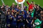 Hráči United věnovali triumf v EL obětem terorismu v Manchesteru