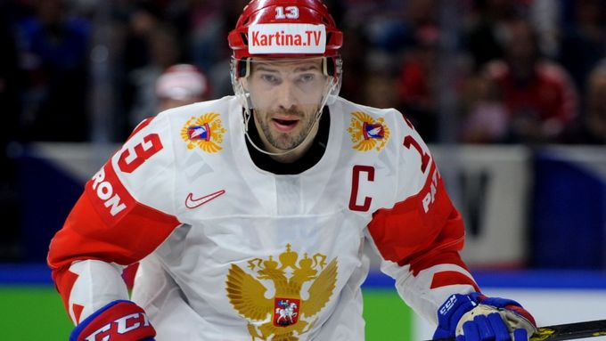 Hvězdný hokejový veterán Pavel Dacjuk.