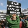 Demonstrace za odstoupení Paroubka