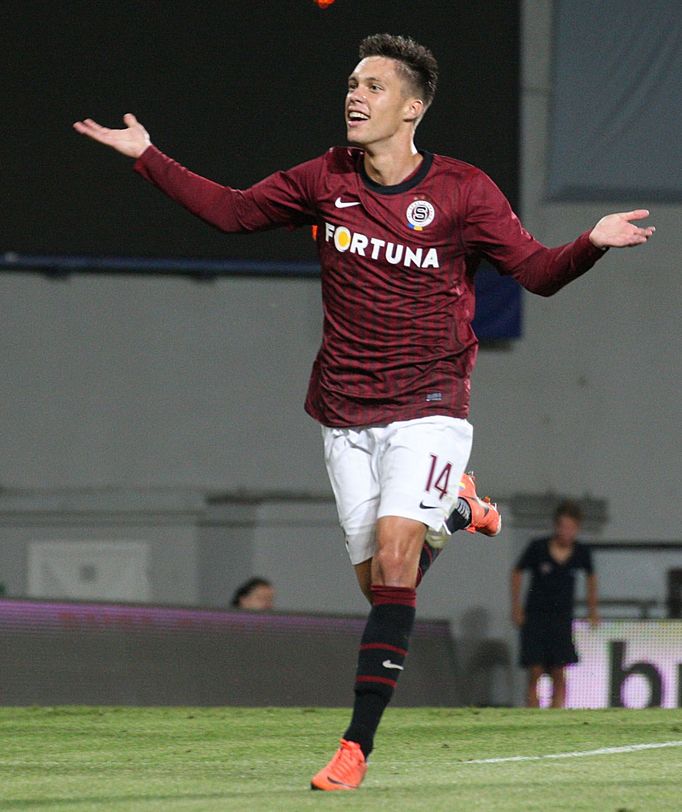 Fotbalista klubu AC Sparta Praha Václav Kadlec.