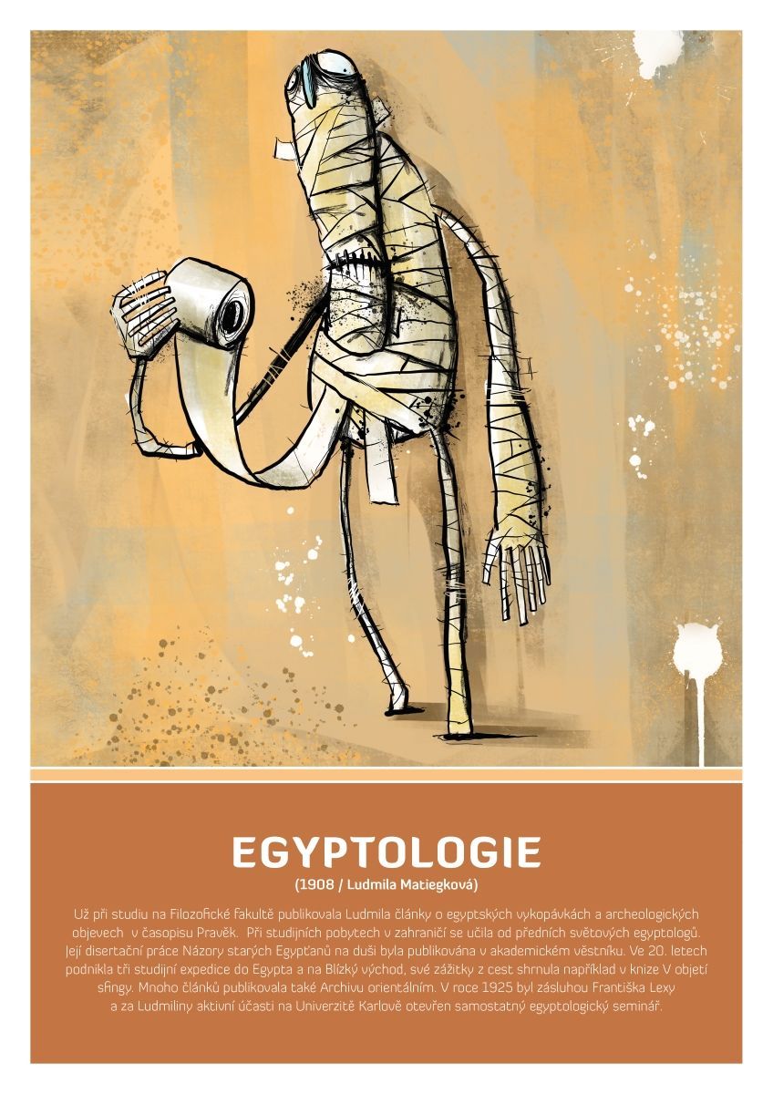 Čeští vědci a vědkyně na karikaturách