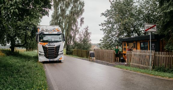 Kamioňáci, cyklisti i jezdci na koních. V Mára Food Point bistru obslouží každého.