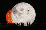 Do brněnského parku Kraví hora míří tisíce lidí, aby si během Festivalu planet prohlédly obrovské nafukovací modely Slunce, Země, Marsu a Měsíce, které za tmy svítí.