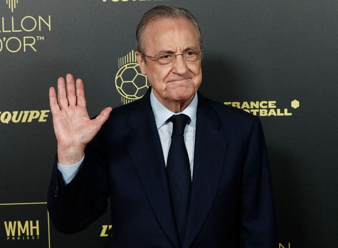 Zlatý míč 2022: prezident Realu Mardid Florentino Perez