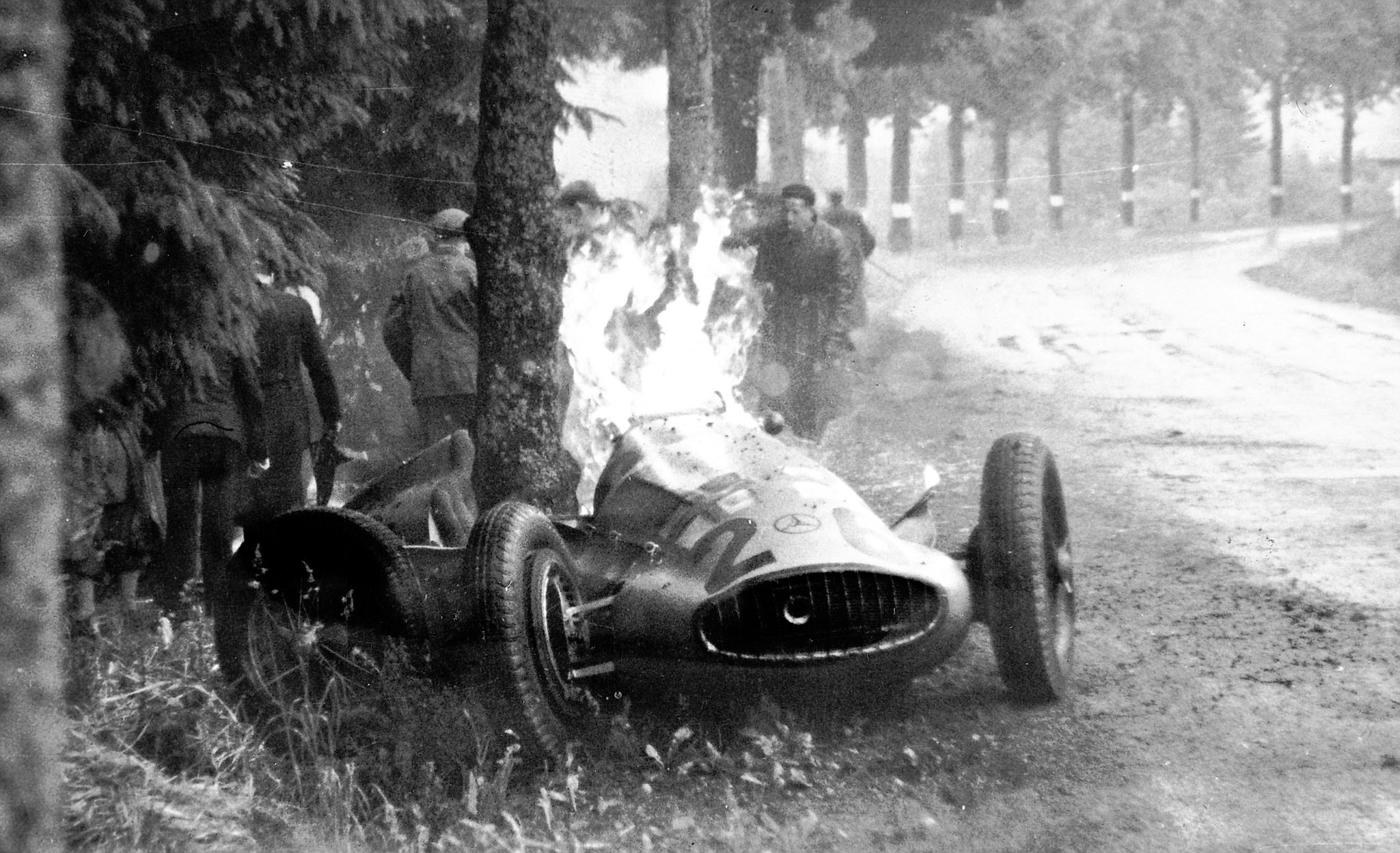 Tragická havárie Richarda Seamana v GP Belgie 1939