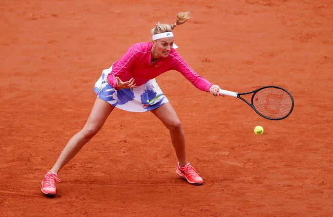 Petra Kvitová v osmifinále French Open 2020