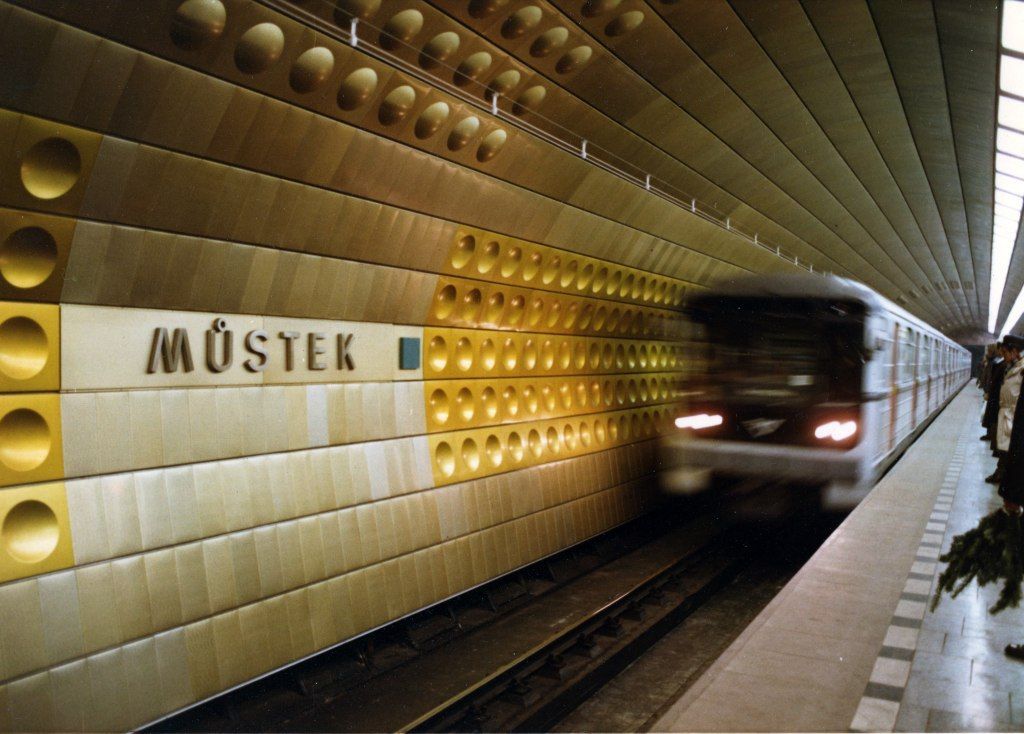 Metro A - Můstek 1978