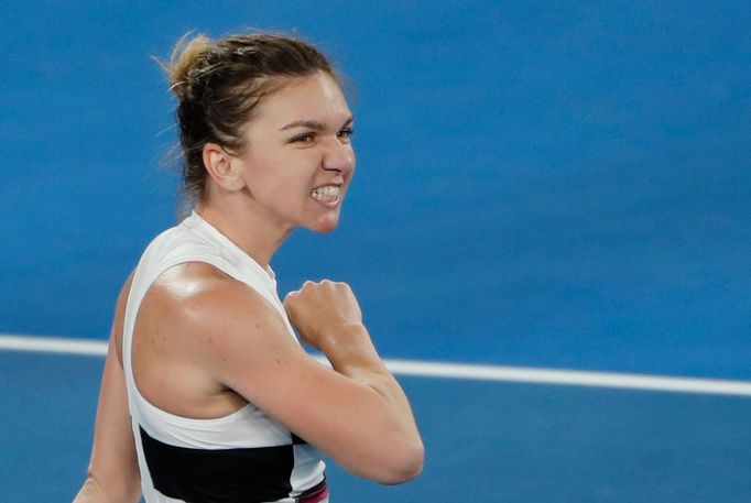 Simona Halepová na Australian Open 2019