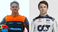 Nováčci v F1 2023: Oscar Piastri a Nyck de Vries