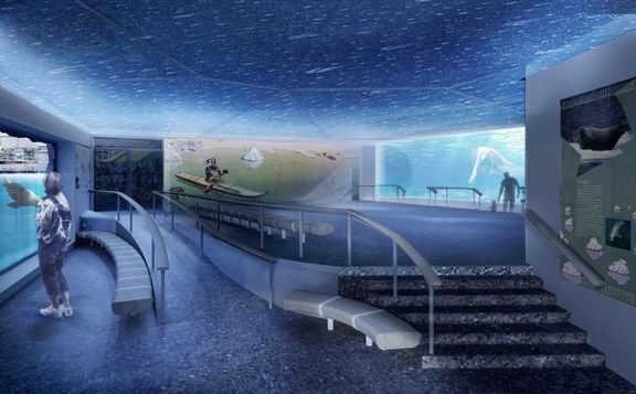 Model budoucího pavilonu Arktida