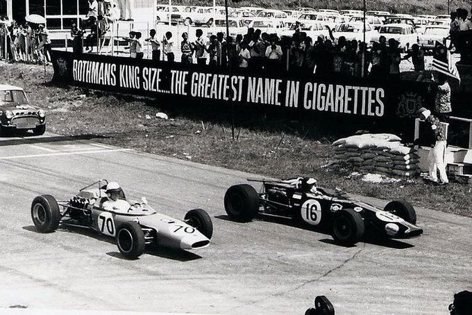 VC Malajsie 1968, okruh Batu Tiga Speedway Circuit: Hengkie Iriawan, Elfin-Ford - Tasman Series