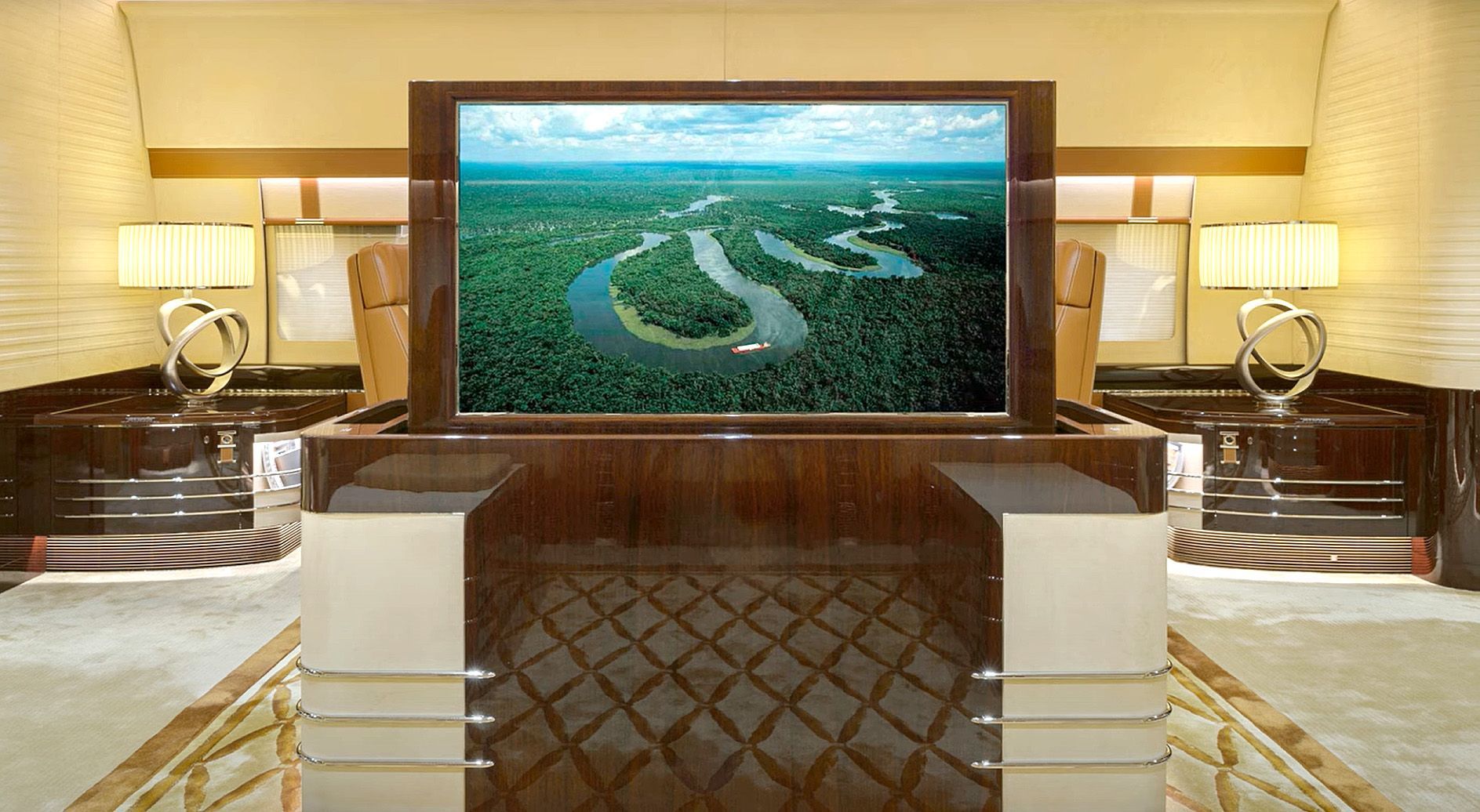 Boeing 747-8i pro Trumpa z Kataru
