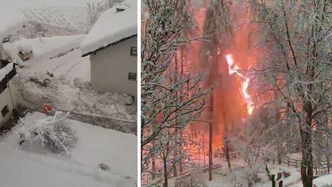 Ničivá lavina zcela odřízla vesnice v Tyrolsku. Tisíce lidí ztratily kontakt s okolím