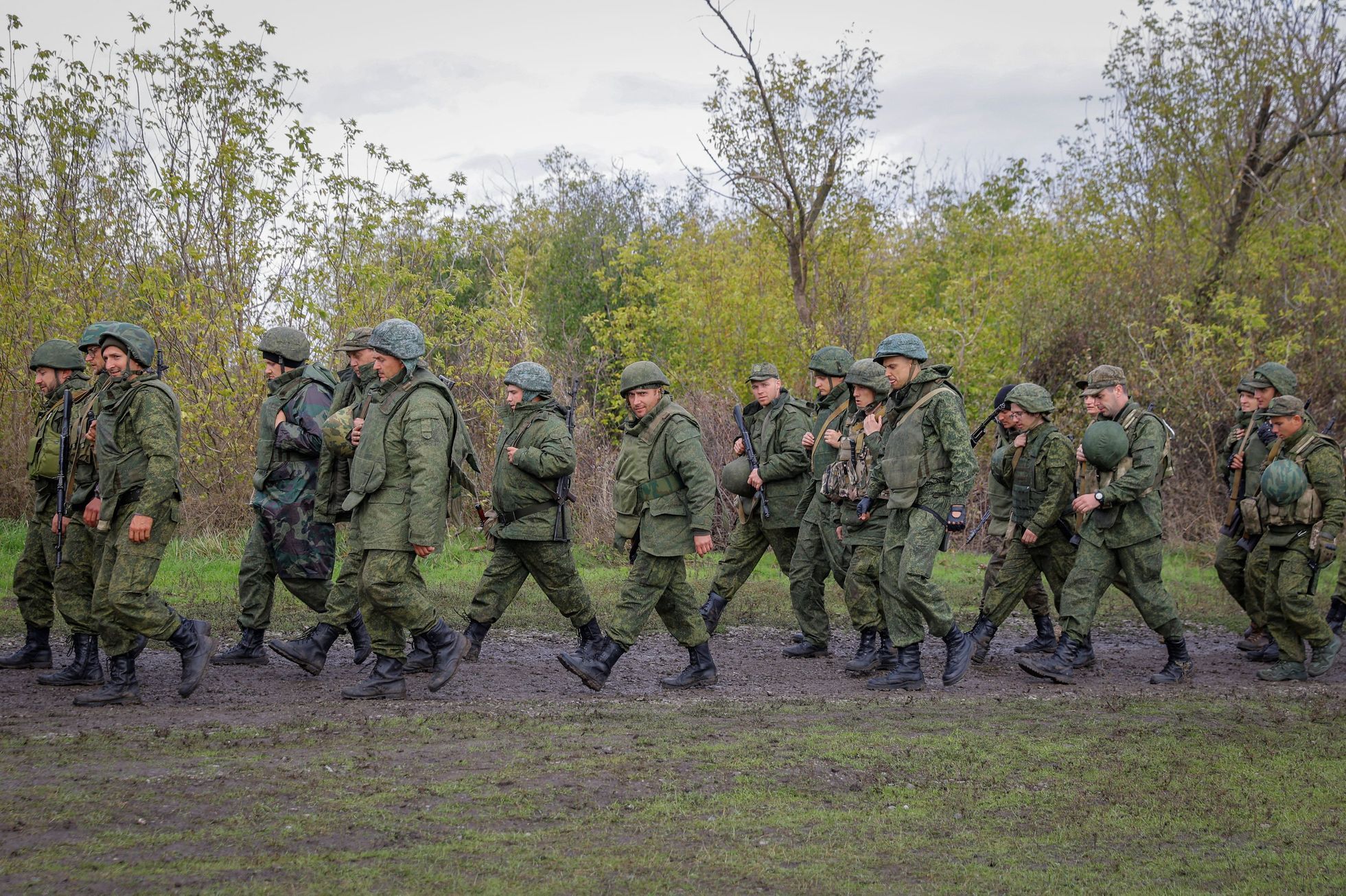 rusko mobilizace vojenský výcvik