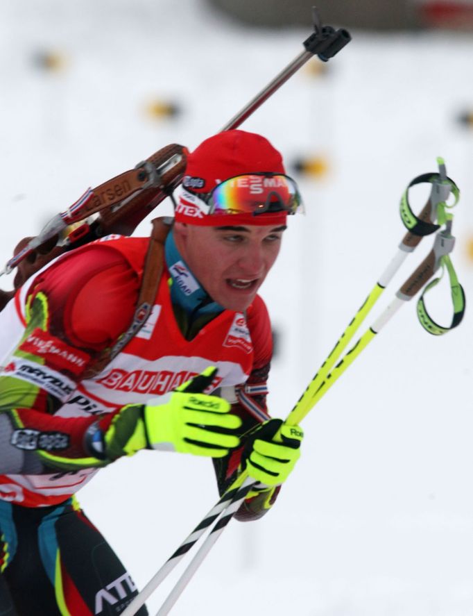 Biatlon, SP  Hochfilzen: Michal Krčmář