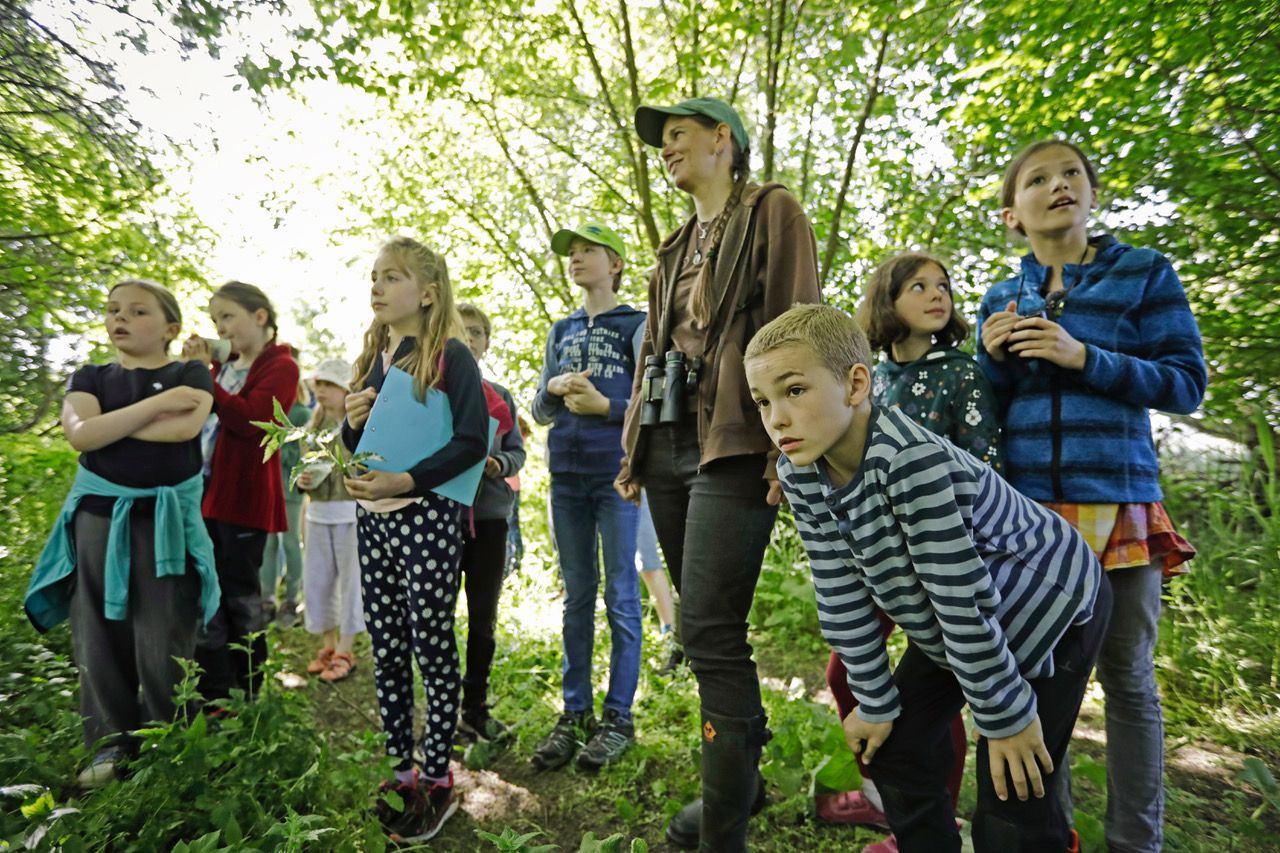 děti ornitologie Badatelská akademie
