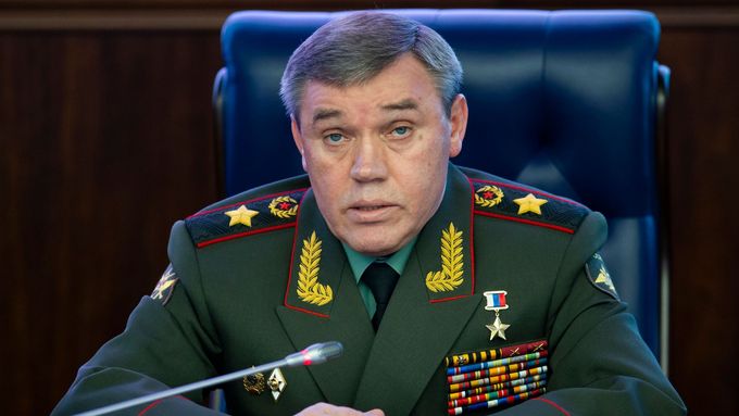 Náčelník generálního štábu ruské armády Valerij Gerasimov.