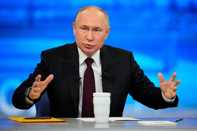 Ruský prezident Vladimir Putin na snímku z prosince 2023