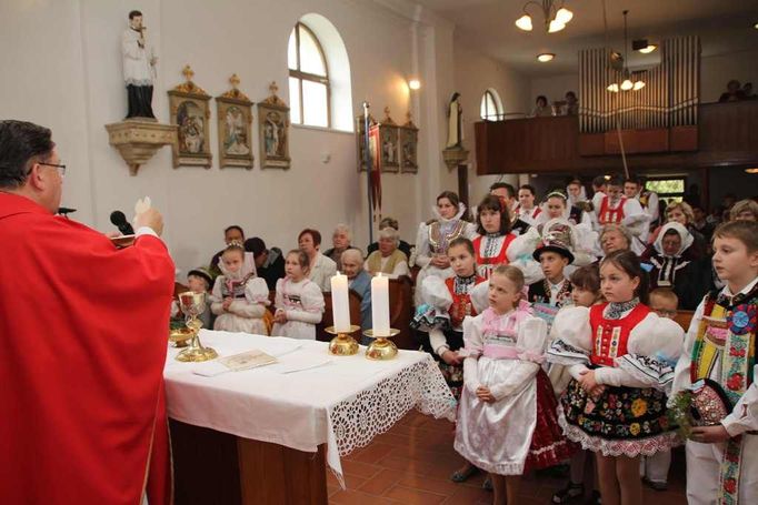 Posvícení - z obce Stavěšice