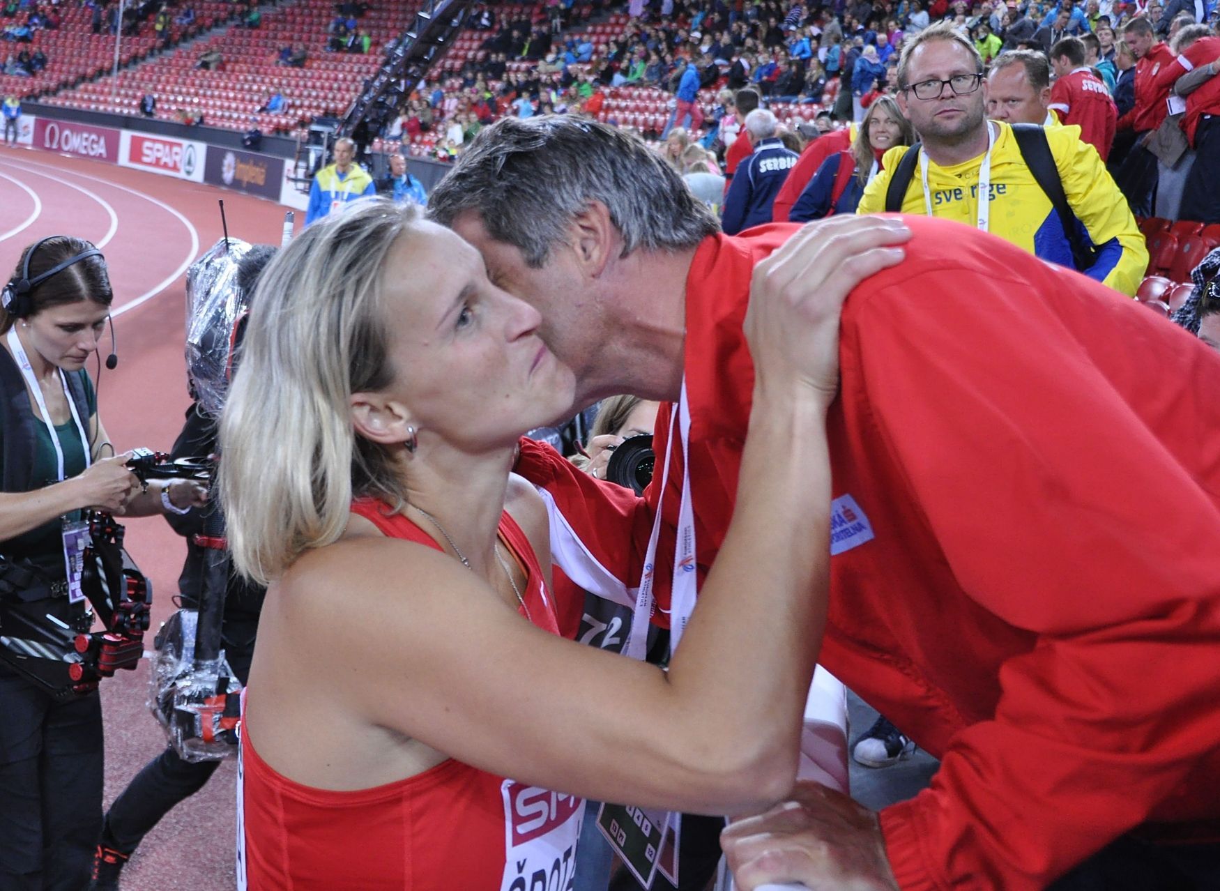 ME v atletice, oštěp: Barbora Špotáková a Jan Železný