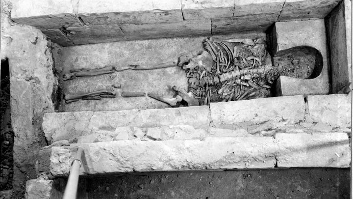 Tajemný hrob na Hradě. Tisíciletá kostra patří kněžně, nebo záhadnému Přemyslovci; Zdroj foto: Ivan Borkovský