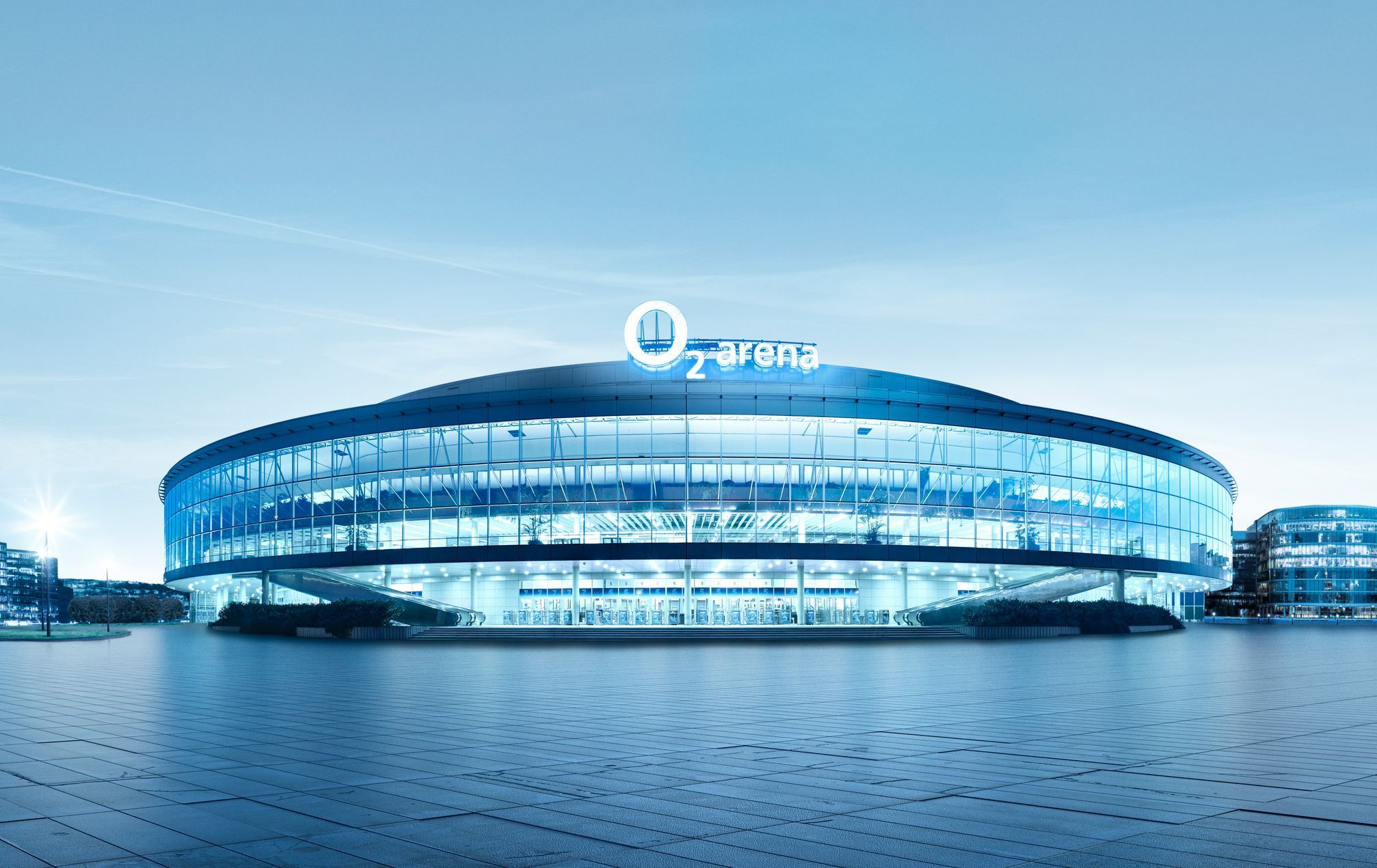 Stavba Sazky arény, Stavba O2 arény, Sazka aréna, O2 aréna, Praha, Domácí, MS v hokeji 2024