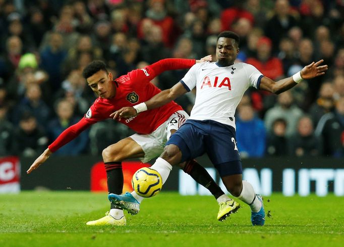 Soccer Football - Premier League - Manchester United v Tottenham Hotspur - Old Trafford, Manchester, Britain - December 4, 2019  Tottenham Hotspur's Serge Aurier in actio