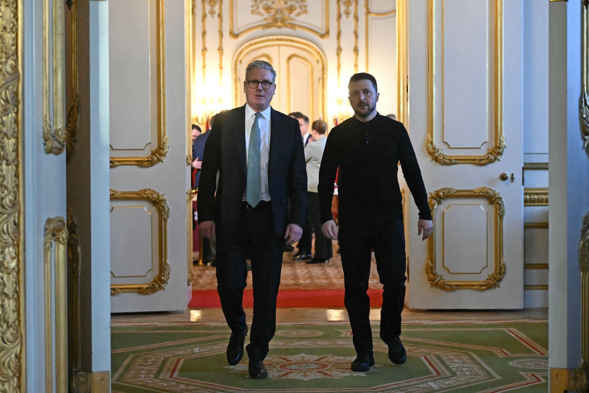 Keir Starmer Volodymyr Zelenskyj