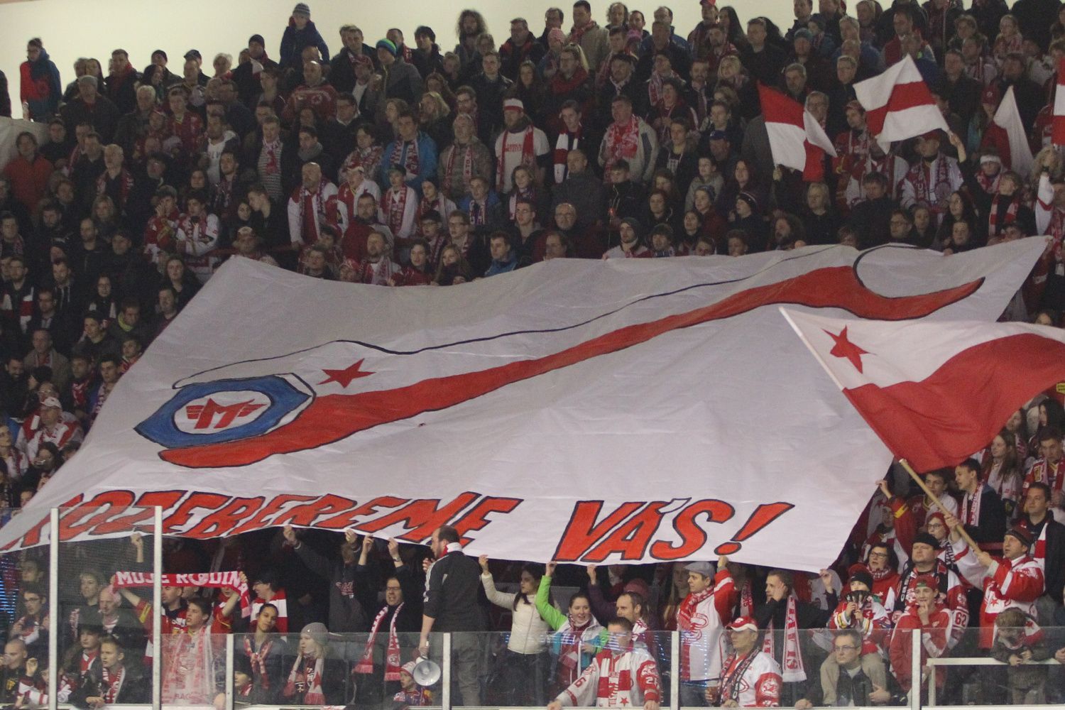 1. liga, Slavia-Č. Budějovice: fanoušci Slavie