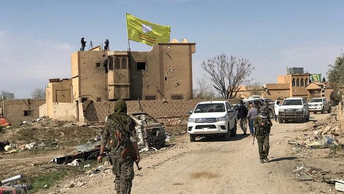 Arabsko-kurdské milice SDF - ilustrační foto.
