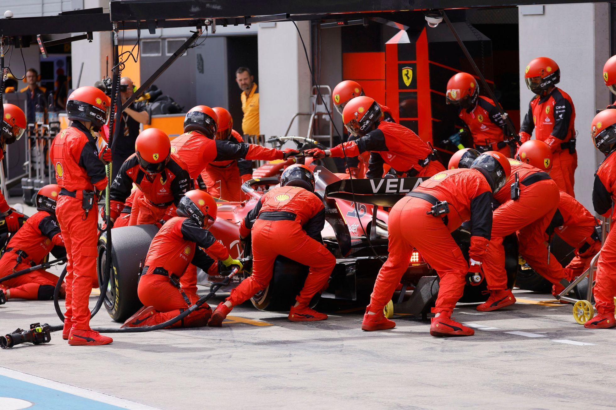 Charles Leclerc, Ferrari při GP Rakouska F1 2022