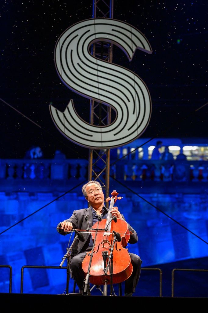 Yo-Yo Ma na festivalu Prague Sounds.