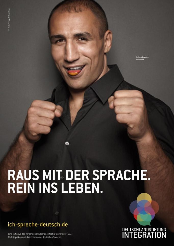 Armén narozený v Německu - boxer Arthur Abraham.