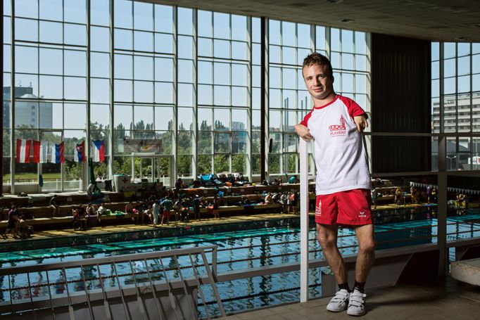 Kategorii Open vyhrál zlatý paralympijský plavec Arnošt Petráček.