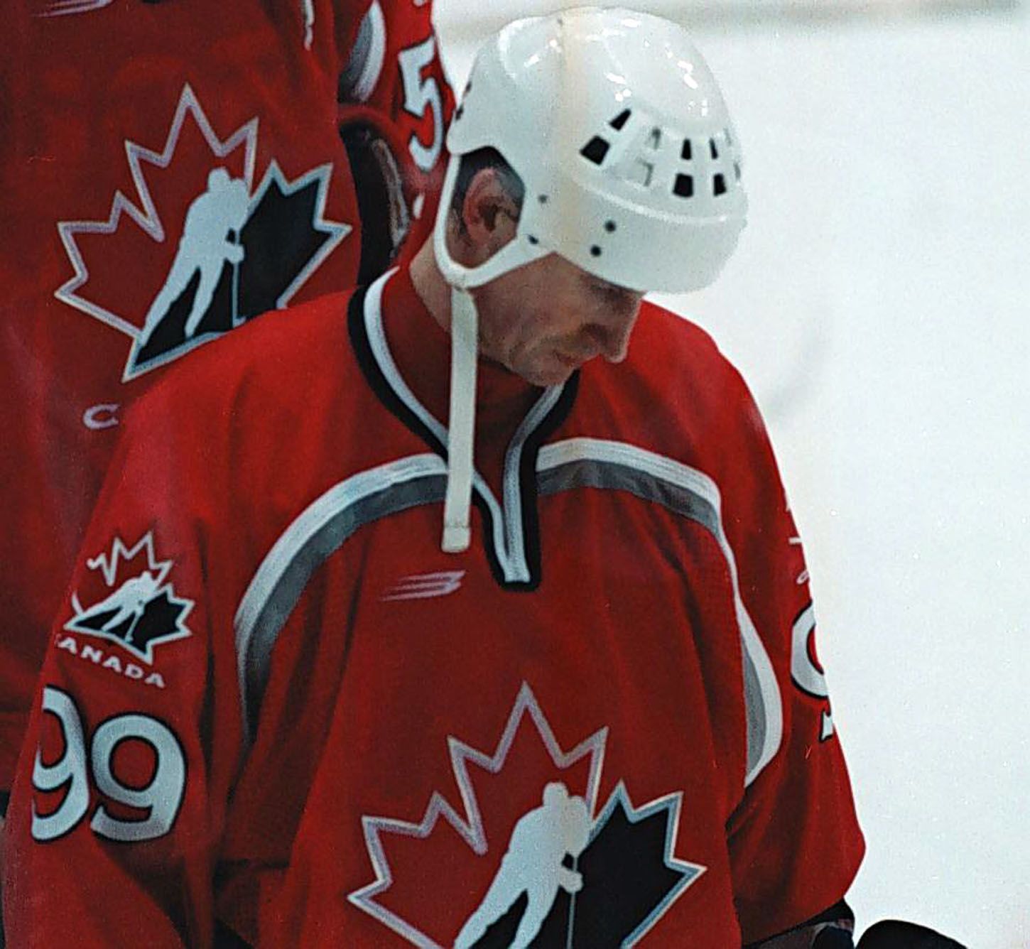 Archivní snímky z ZOH Nagano 1998 - hokej. Gretzky