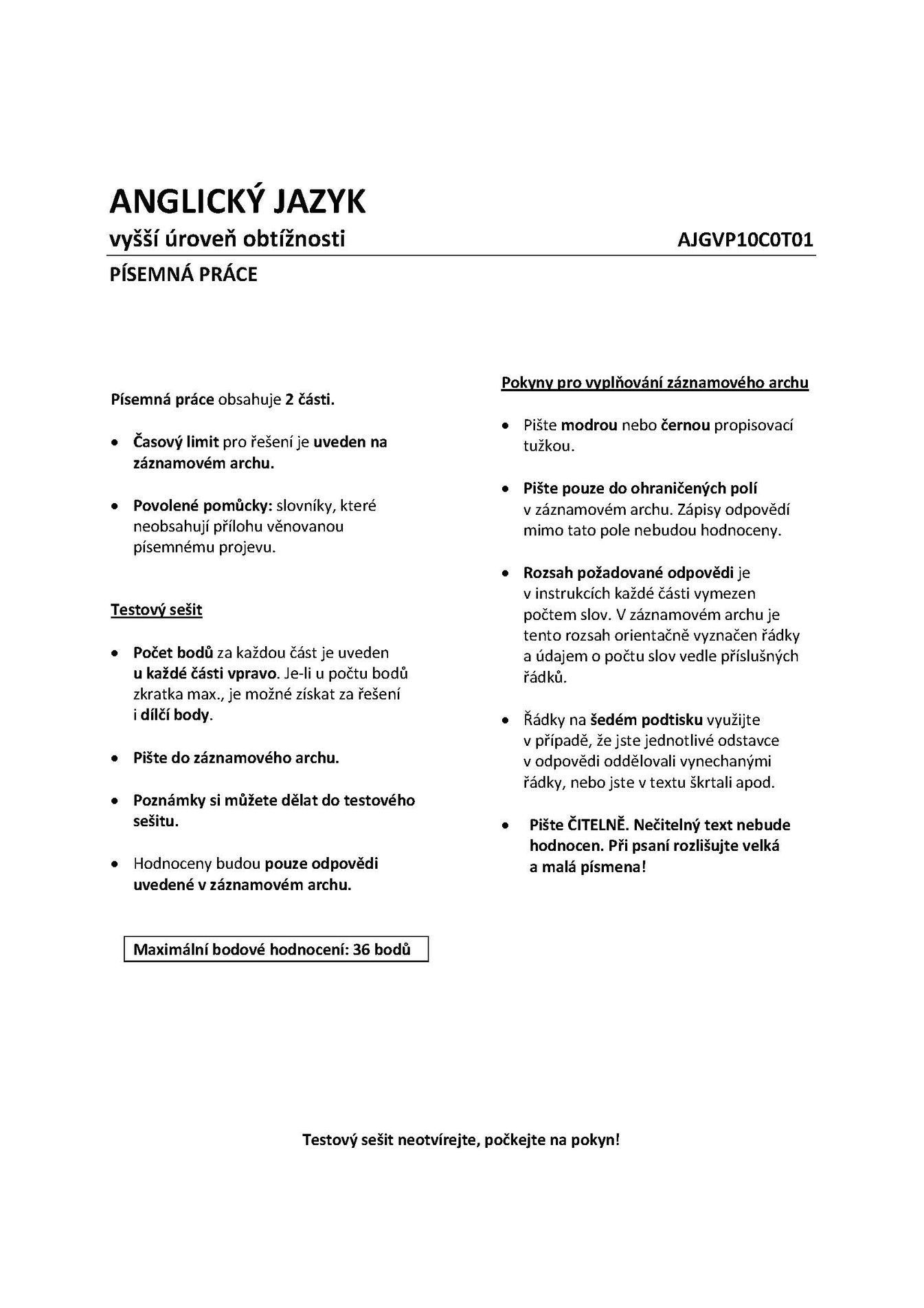 Aj - pokročilí 19