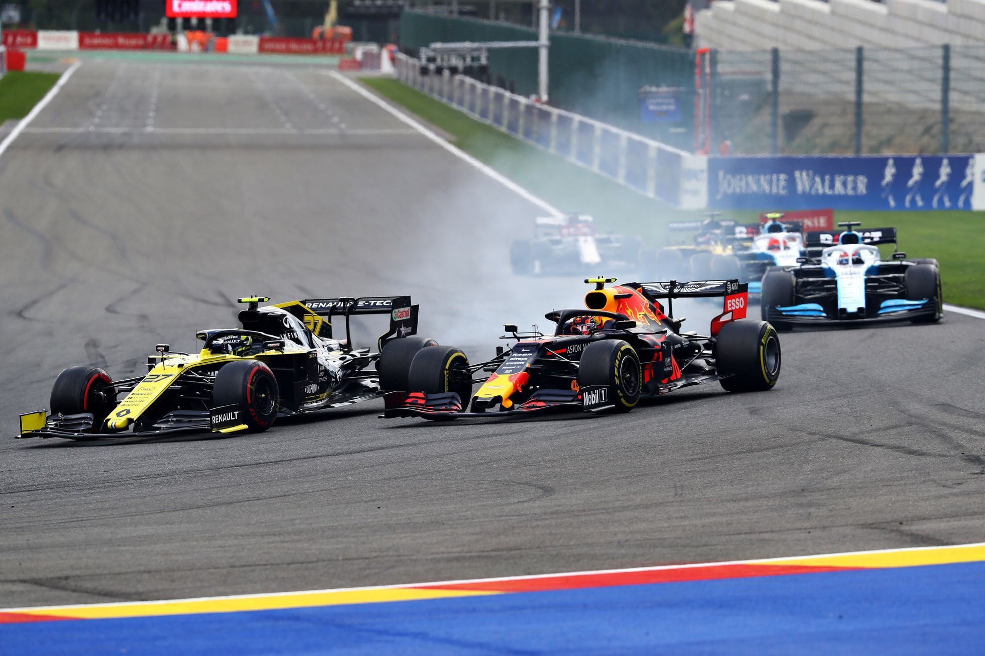 F1, VC Belgie 2019: Nico Hülkenberg, Renault a Alexander Albon, Red Bull
