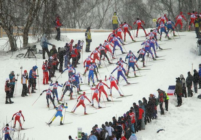 MS Liberec 2009: závod sdruženářů s hromadným startem