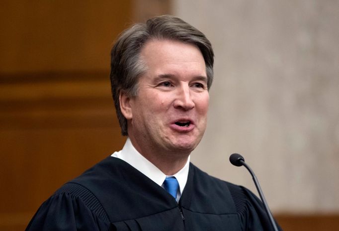 Soudce Brett Kavanaugh.