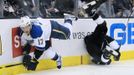 Kings - Blues, 3. zápas Stanley Cup (Sobotka, Mitchell)