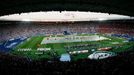 Stadion Ernsta Happela při závěrečném ceremoniálu